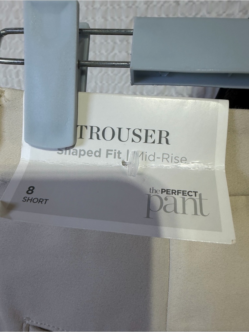 Christopher & Banks Light Beige Shaped Fit Trousers